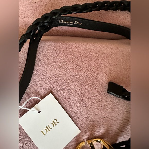 Christian Dior Double Calfskin Belt - NWT- Black Dior belt size 70 - Picture 7 of 14